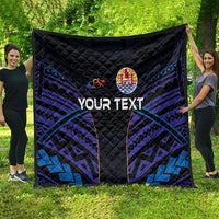 Personalised Tahiti Triathlon Polynesian Pattern Quilt LT03 - Polynesian Pride