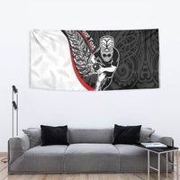 Personalised Aotearoa Lawn Bowls Tapestry Maori Warrior and Silver Fern Sporty Style LT03 - Polynesian Pride