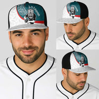 Aotearoa Lawn Bowls Baseball Net Cap Maori Warrior and Silver Fern Sporty Style Teal LT03 - Polynesian Pride
