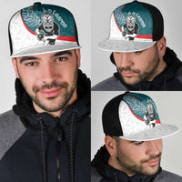 Aotearoa Lawn Bowls Mesh Trucker Cap Maori Warrior and Silver Fern Sporty Style Teal LT03 - Polynesian Pride