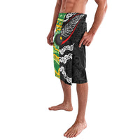 Aotearoa and Australia Lawn Bowls Lavalava Maori Fern and Aboriginal Pattern