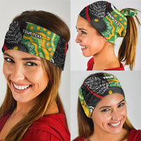 Personalised Aotearoa and Australia Lawn Bowls Neck Gaiter Maori Fern and Aboriginal Pattern LT03 - Polynesian Pride