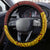 Tonga High School Steering Wheel Cover Traditional Ngatu and Polynesian Pattern LT03 - Polynesian Pride