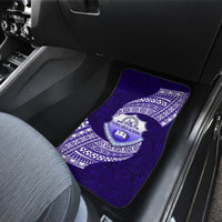 Tonga Tupou High School Car Mats Traditional Ngatu and Polynesian Pattern LT03 - Polynesian Pride