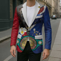 Custom Philippines World Champion Boxing Blazer Eagle-Grunge Design LT03 - Polynesian Pride