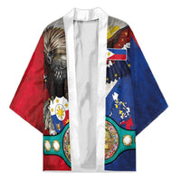 Custom Philippines World Champion Boxing Kimono Eagle-Grunge Design LT03 Unisex Multicolor - Polynesian Pride