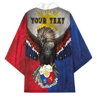 Custom Philippines World Champion Boxing Kimono Eagle-Grunge Design LT03 - Polynesian Pride