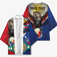 Custom Philippines World Champion Boxing Kimono Eagle-Grunge Design LT03 - Polynesian Pride