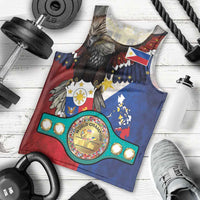 Custom Philippines World Champion Boxing Men Tank Top Eagle-Grunge Design LT03 - Polynesian Pride