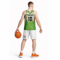 Custom Cook Islands Rugby League Basketball Jersey Avaiki Tatau Tribal Motifs White Color - Polynesian Pride