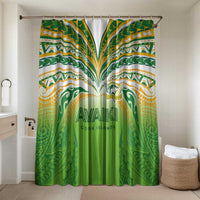 Cook Islands Rugby League Bathroom Set Avaiki Tatau Tribal Motifs White Color - Polynesian Pride