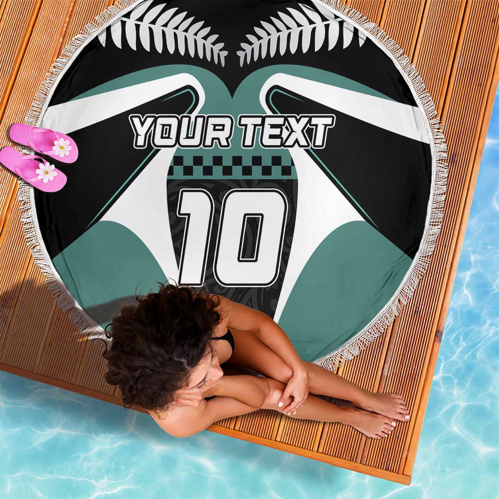 Custom New Zealand Bicycle 2025 Beach Blanket