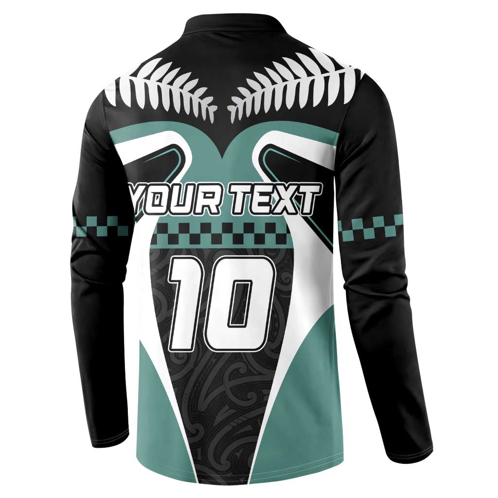 Custom New Zealand Bicycle 2025 Button Sweatshirt