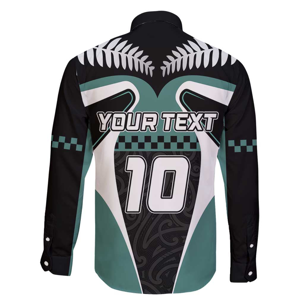 Custom New Zealand Bicycle 2025 Family Matching Long Sleeve Bodycon Dress and Hawaiian Shirt LT03 - Polynesian Pride