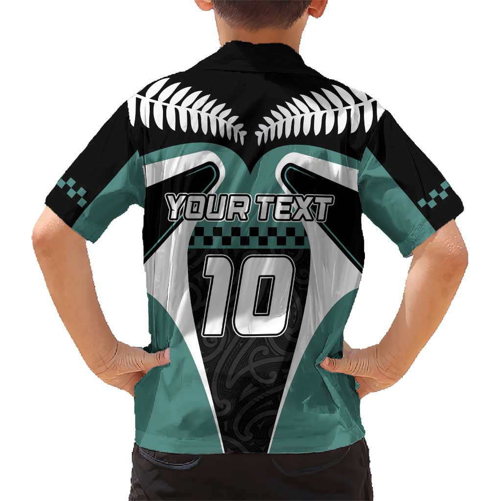 Custom New Zealand Bicycle 2025 Family Matching Short Sleeve Bodycon Dress and Hawaiian Shirt LT03 - Polynesian Pride