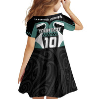 Custom New Zealand Bicycle 2025 Family Matching Short Sleeve Bodycon Dress and Hawaiian Shirt LT03 - Polynesian Pride