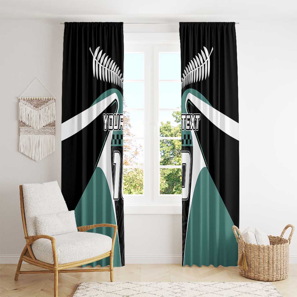 Custom New Zealand Bicycle 2025 Window Curtain