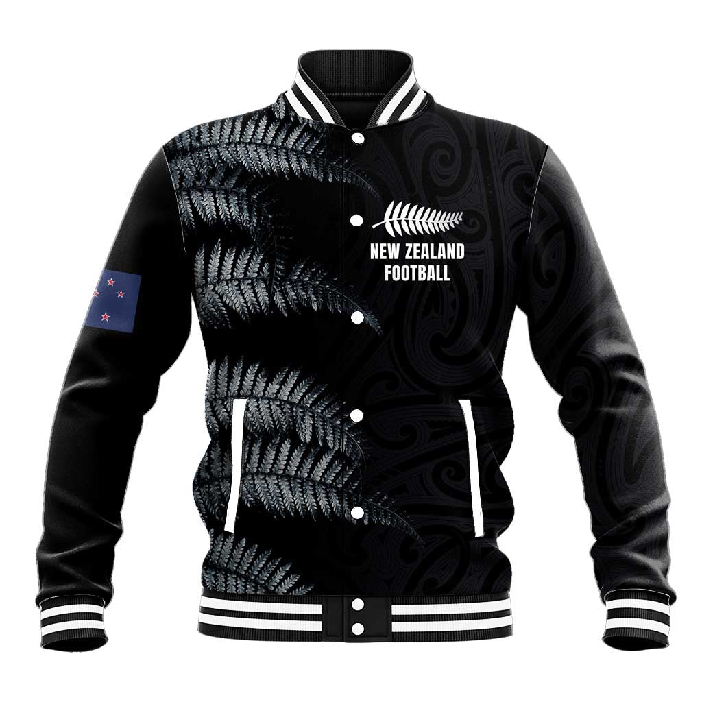 Custom New Zealand Football-Towards World Cup 2026 Baseball Jacket
