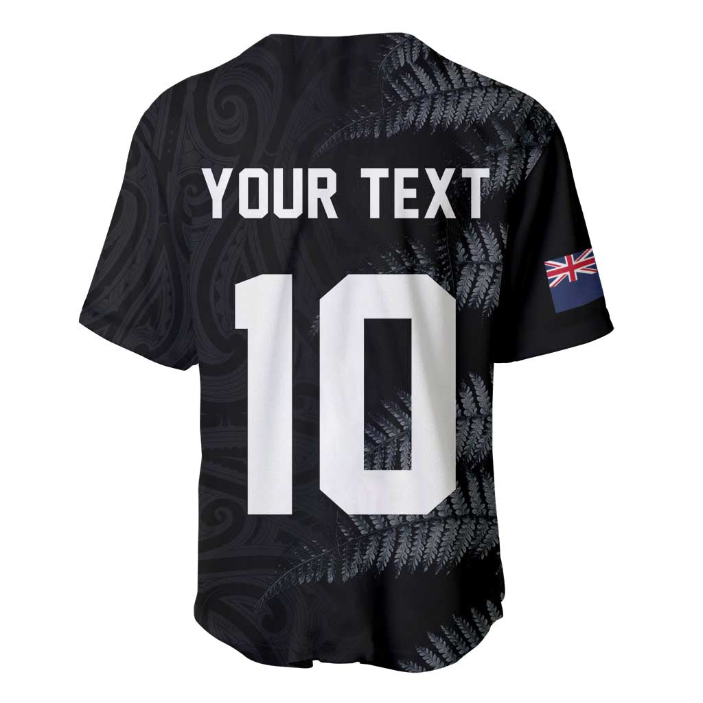Custom New Zealand Football-Towards World Cup 2026 Baseball Jersey