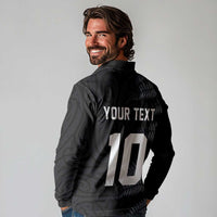 Custom New Zealand Football-Towards World Cup 2026 Long Sleeve Polo Shirt