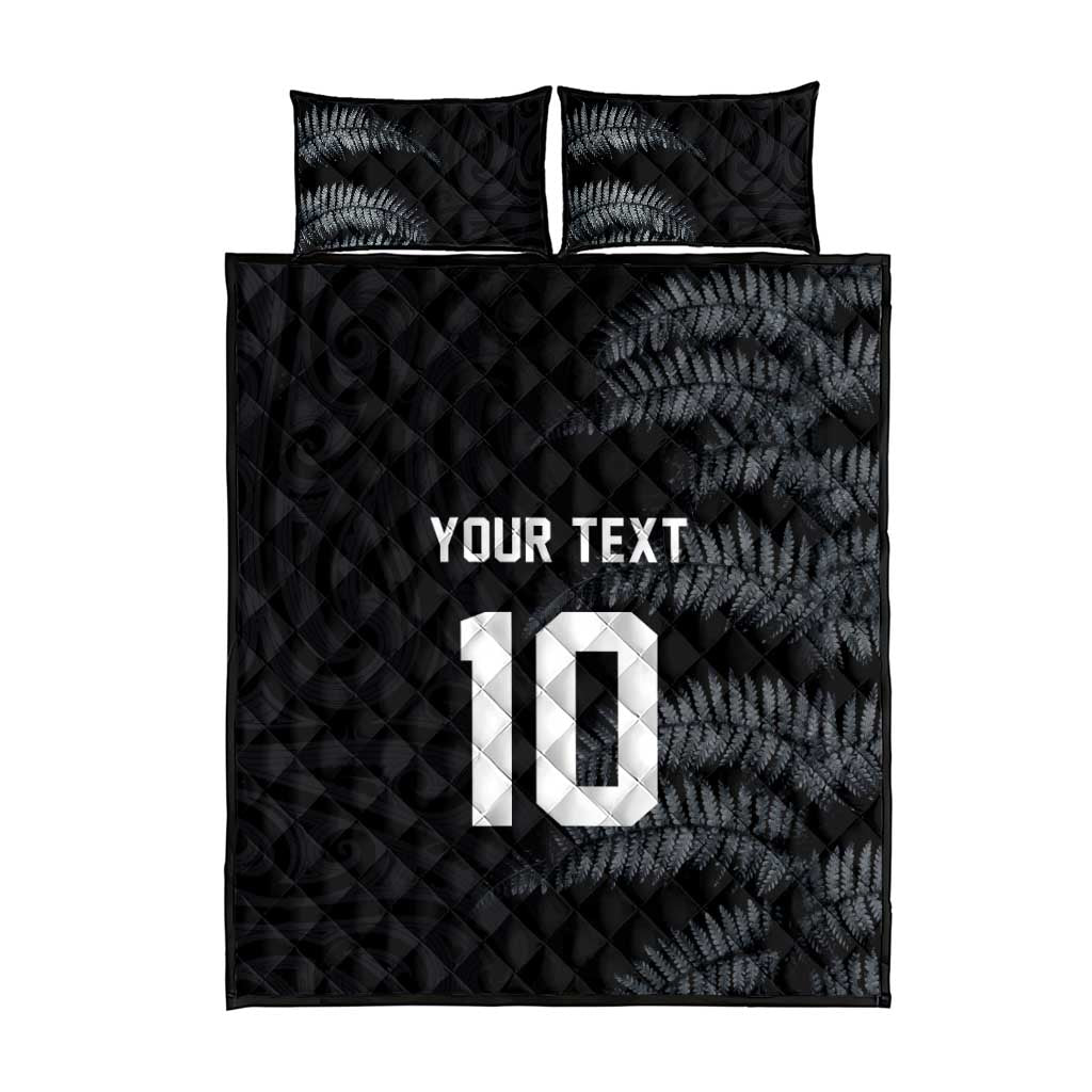 Custom New Zealand Football-Towards World Cup 2026 Quilt Bed Set