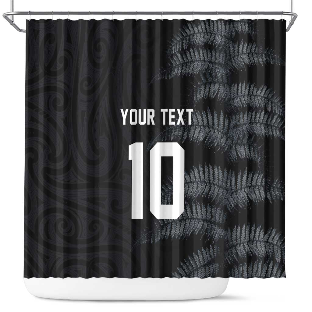 Custom New Zealand Football-Towards World Cup 2026 Shower Curtain