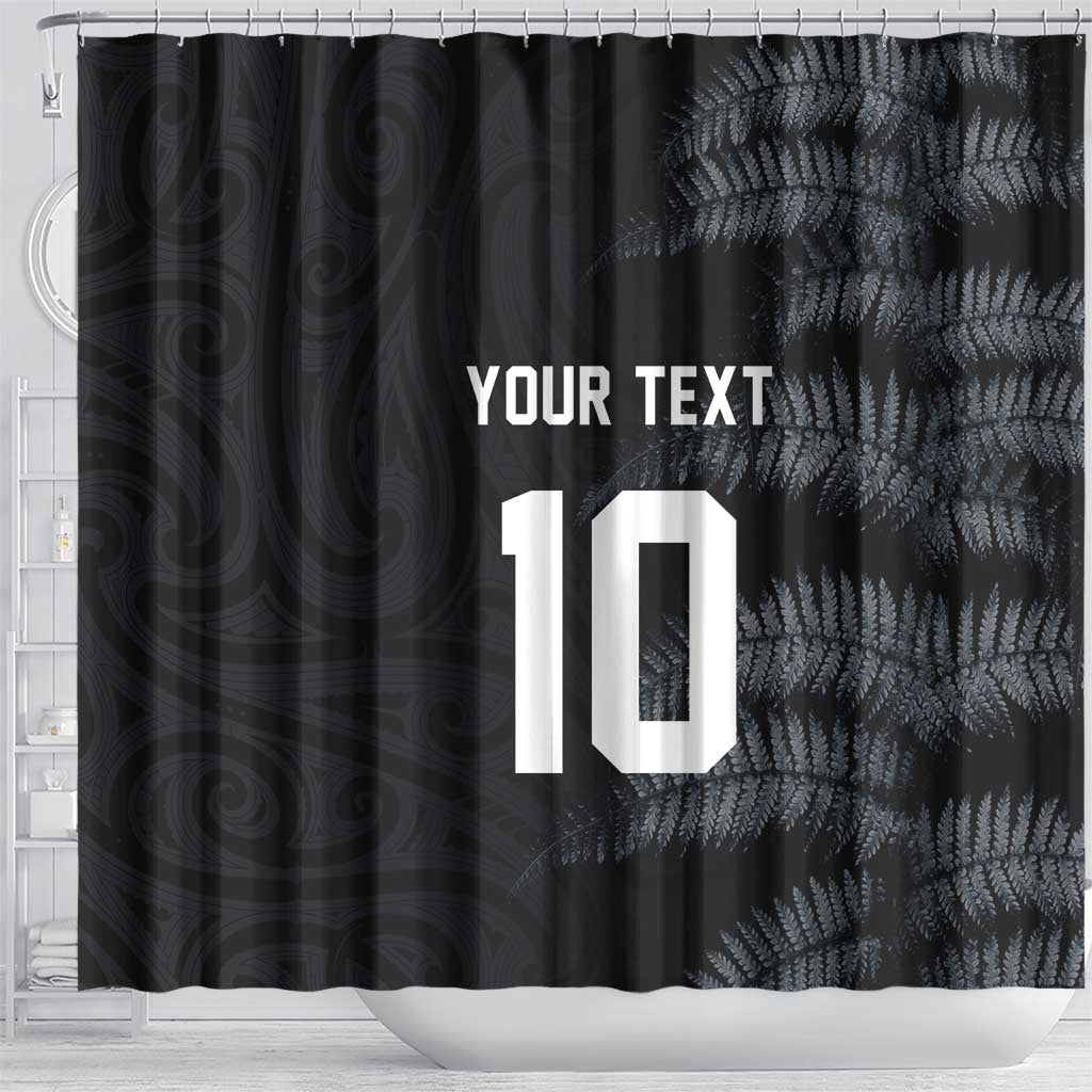 Custom New Zealand Football-Towards World Cup 2026 Shower Curtain