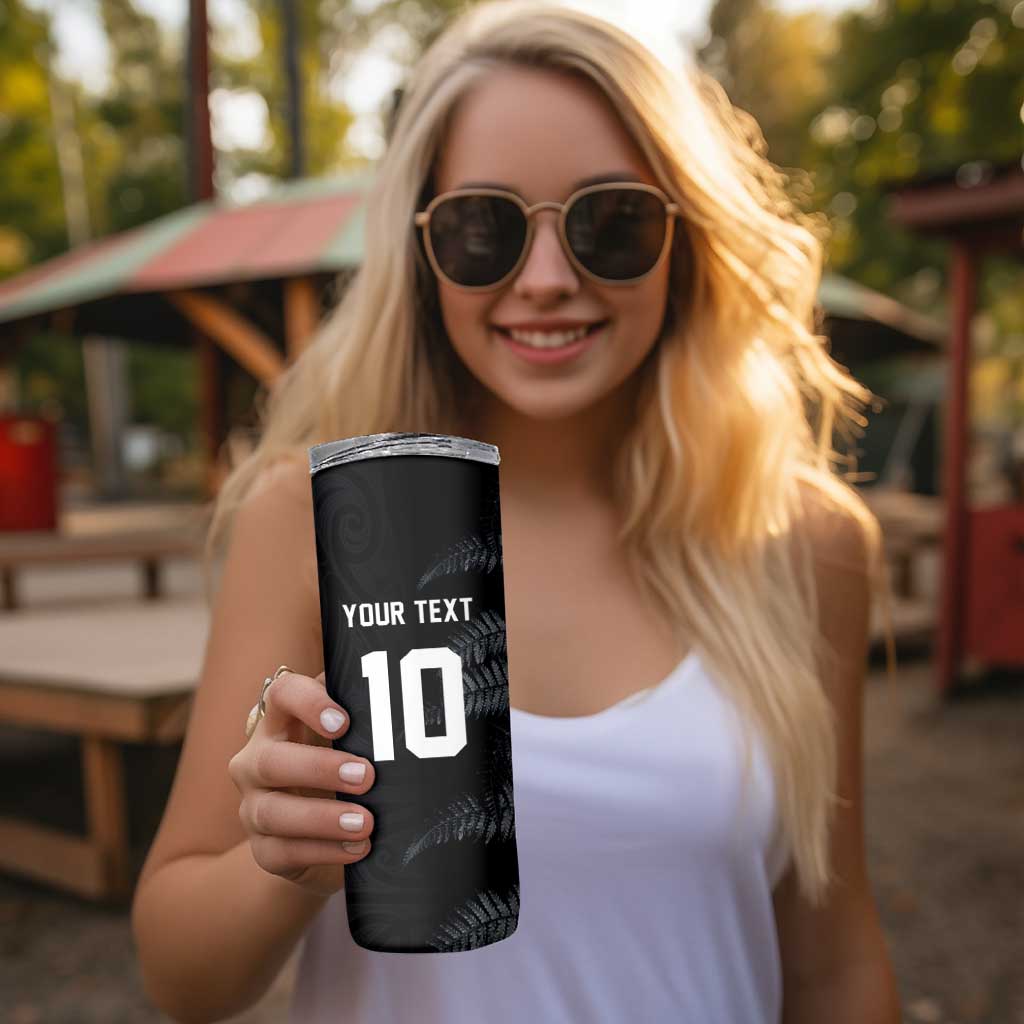 Custom New Zealand Football-Towards World Cup 2026 Skinny Tumbler