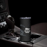 Custom New Zealand Football-Towards World Cup 2026 Skinny Tumbler