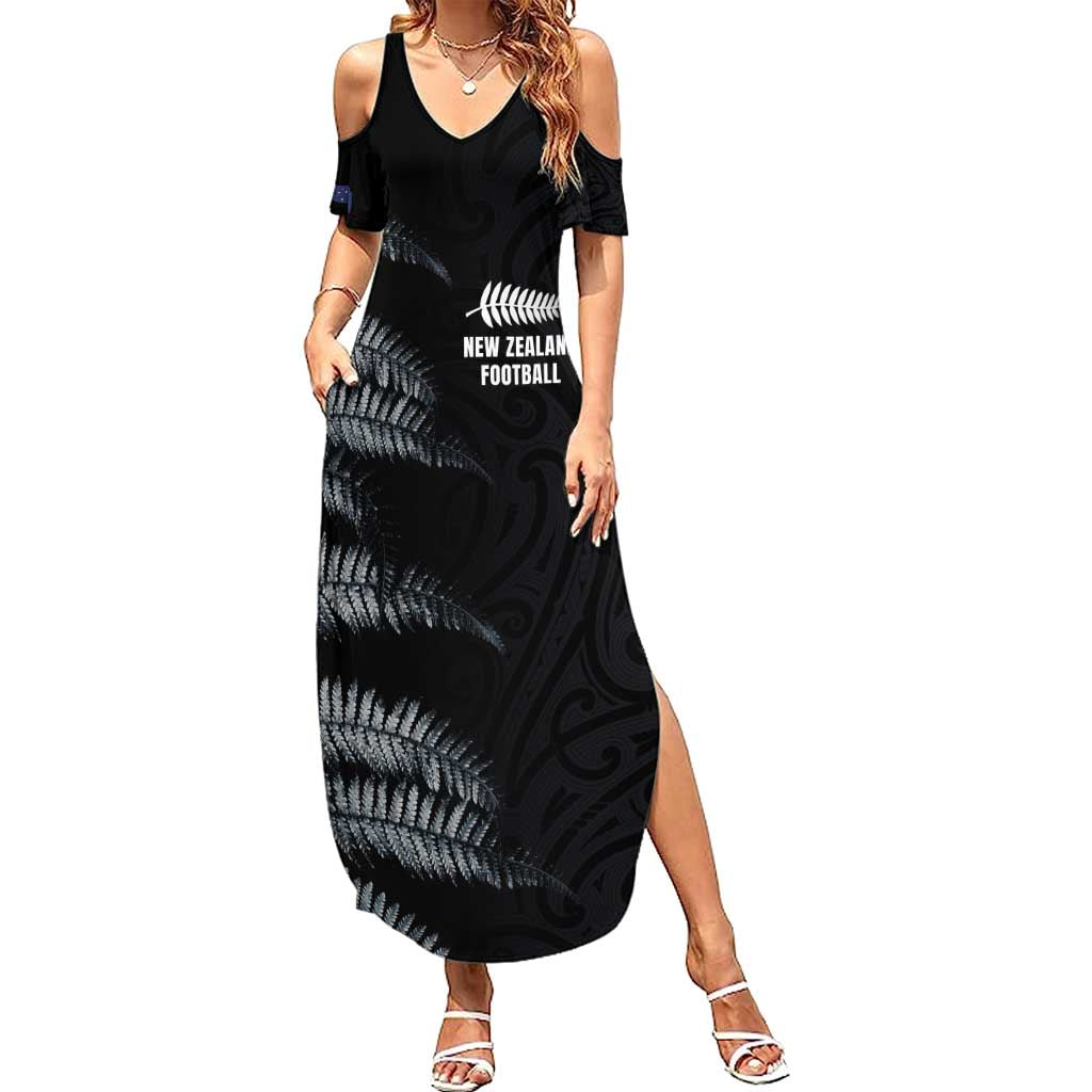 Custom New Zealand Football-Towards World Cup 2026 Summer Maxi Dress