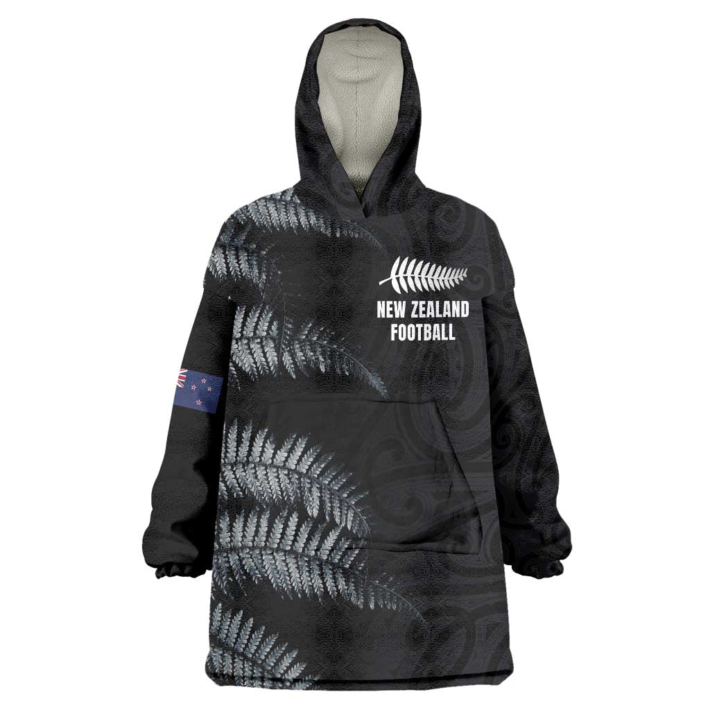 Custom New Zealand Football-Towards World Cup 2026 Wearable Blanket Hoodie