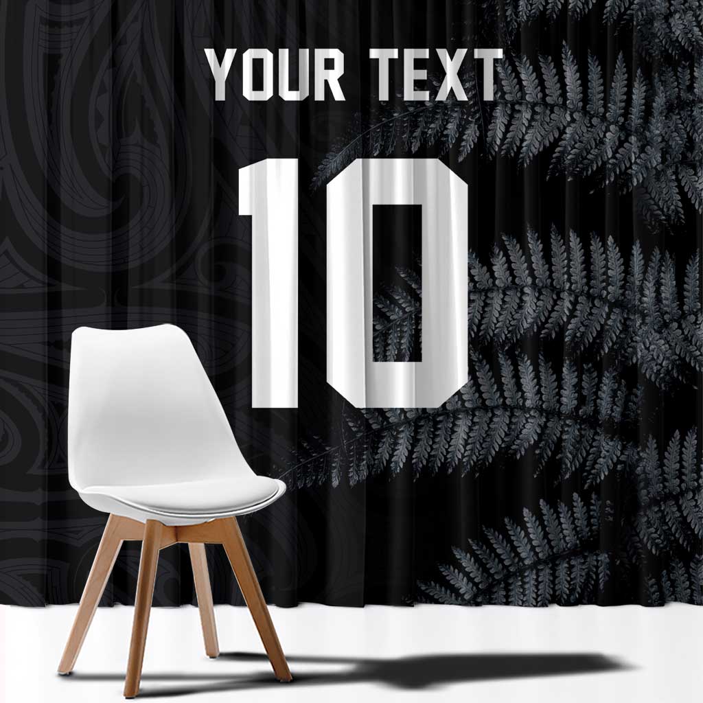 Custom New Zealand Football-Towards World Cup 2026 Window Curtain