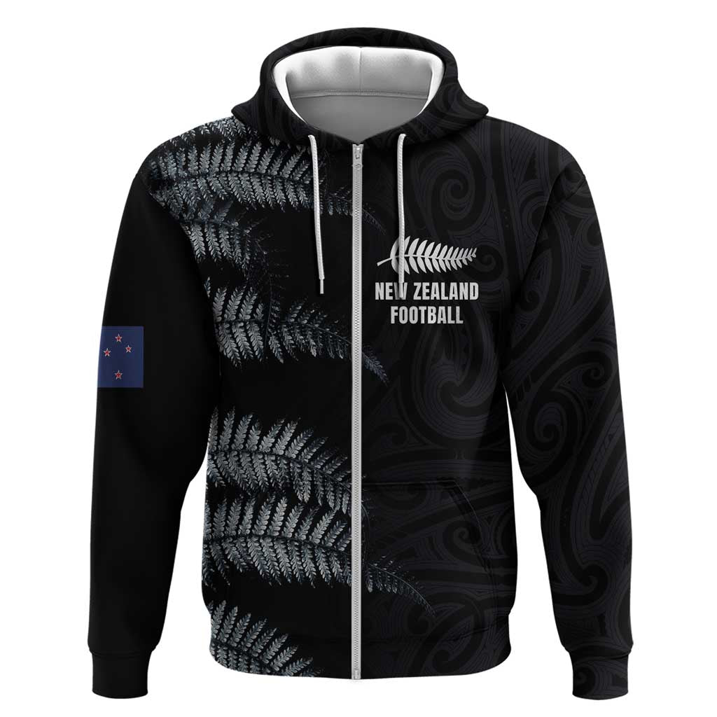 Custom New Zealand Football-Towards World Cup 2026 Zip Hoodie