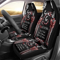 Aotearoa Toitu Te Tiriti-Maori Taniwha Car Seat Cover Toitu Te Whenua Toitu Te Reo Maori