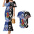 Custom Aotearoa and Samoa Rugby Couples Matching Mermaid Dress and Hawaiian Shirt Maori Warrior and Teuila Emblem-Tatau with Taniko Art