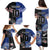 Custom Aotearoa and Samoa Rugby Family Matching Puletasi and Hawaiian Shirt Maori Warrior and Teuila Emblem-Tatau with Taniko Art