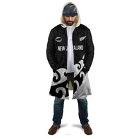 Custom NZ Rugby Cloak Koru and Silver Fern Sporty Style