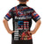 Hawaii Statehood Day Family Matching Puletasi and Hawaiian Shirt 50th state of the United States Kakau Tattoos and Hibiscus Grunge - Polynesian Pride