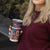 Hawaii Statehood Day Tumbler Cup 50th state of the United States Kakau Tattoos and Hibiscus Grunge - Polynesian Pride