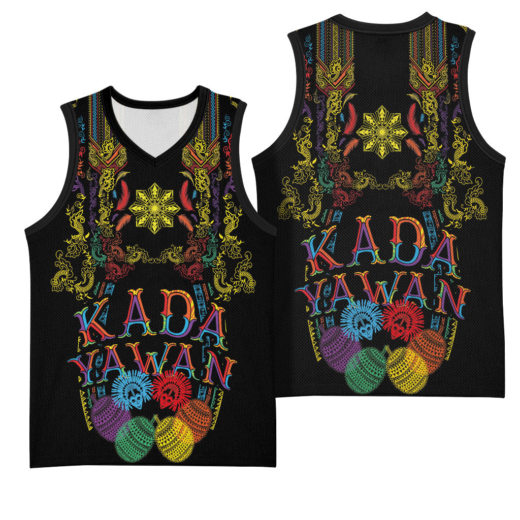 Philippines Kadayawan Festival Basketball Jersey Polynesian Tribal Art Barong Style