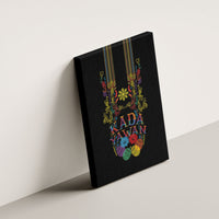Philippines Kadayawan Festival Canvas Wall Art Polynesian Tribal Art Barong Style