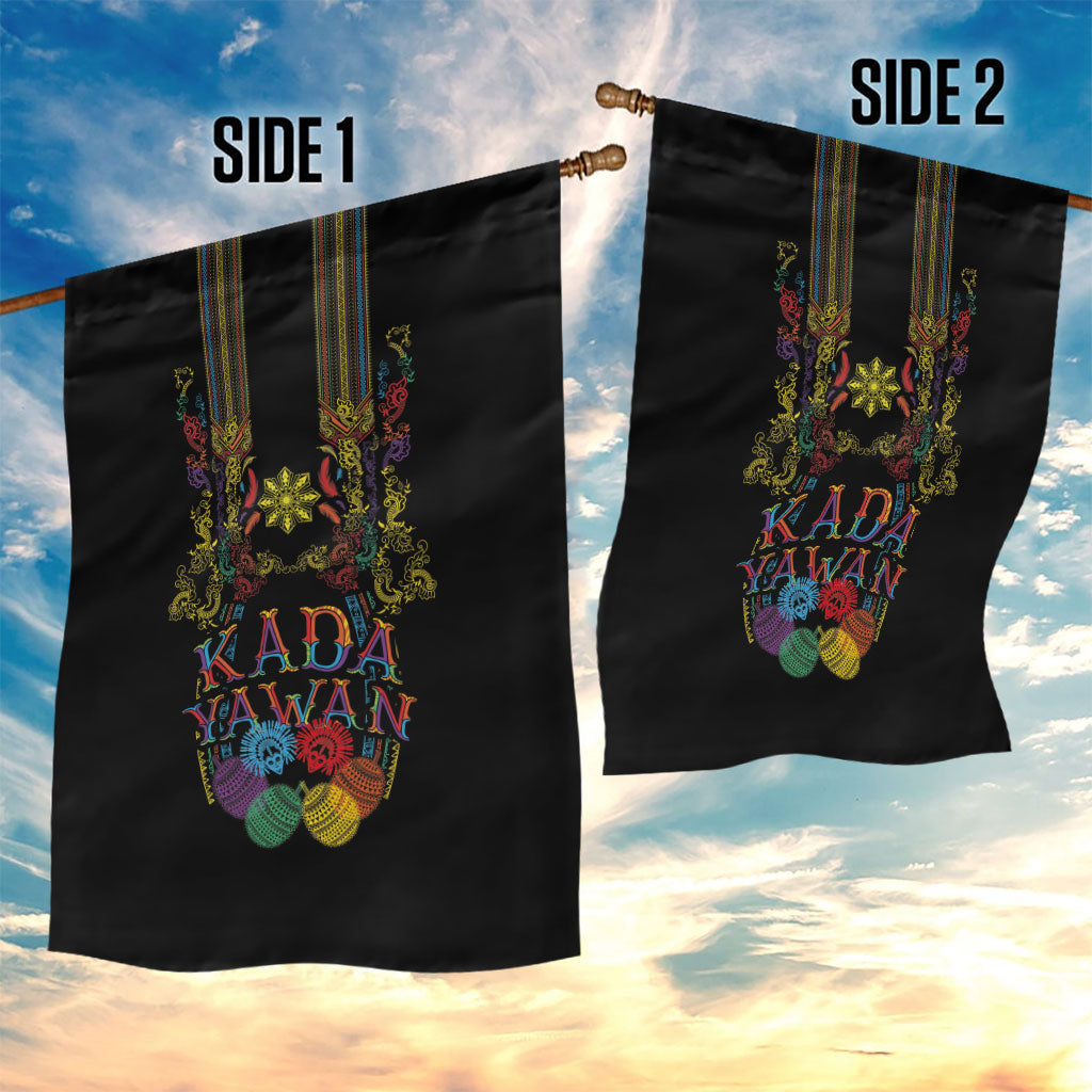 Philippines Kadayawan Festival Garden Flag Polynesian Tribal Art Barong Style