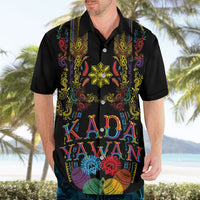 Philippines Kadayawan Festival Hawaiian Shirt Polynesian Tribal Art Barong Style