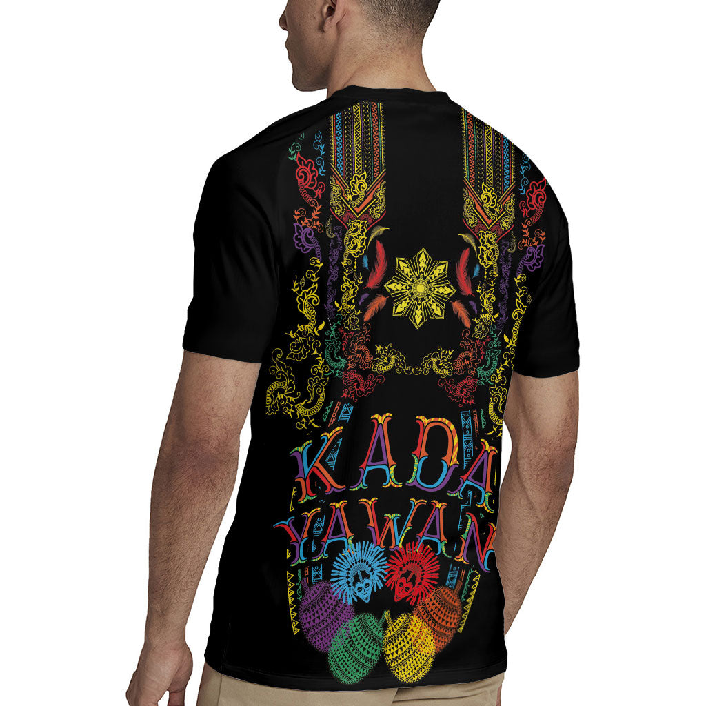Philippines Kadayawan Festival Rugby Jersey Polynesian Tribal Art Barong Style