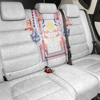 Philippines Barong Style Back Car Seat Cover Polynesian Kakau Art Tattoos with Tribal Filipino Sun LT03 - Polynesian Pride