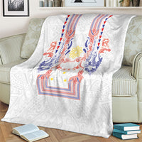Philippines Barong Style Blanket Polynesian Kakau Art Tattoos with Tribal Filipino Sun