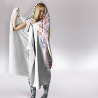 Philippines Barong Style Hooded Blanket Polynesian Kakau Art Tattoos with Tribal Filipino Sun