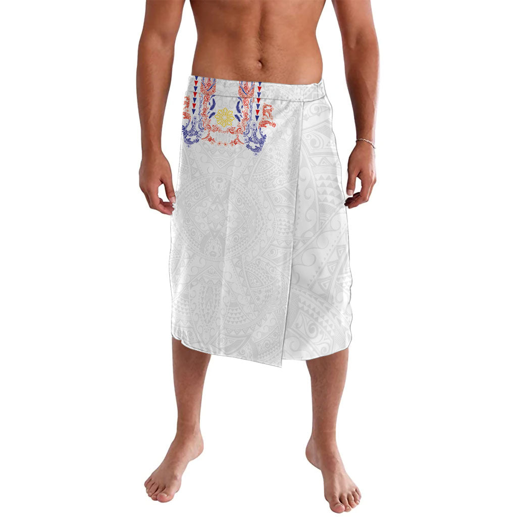 Philippines Barong Style Lavalava Polynesian Kakau Art Tattoos with Tribal Filipino Sun