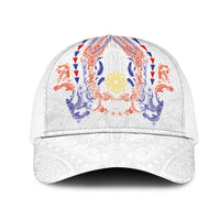 Philippines Barong Style Mesh Trucker Cap Polynesian Kakau Art Tattoos with Tribal Filipino Sun