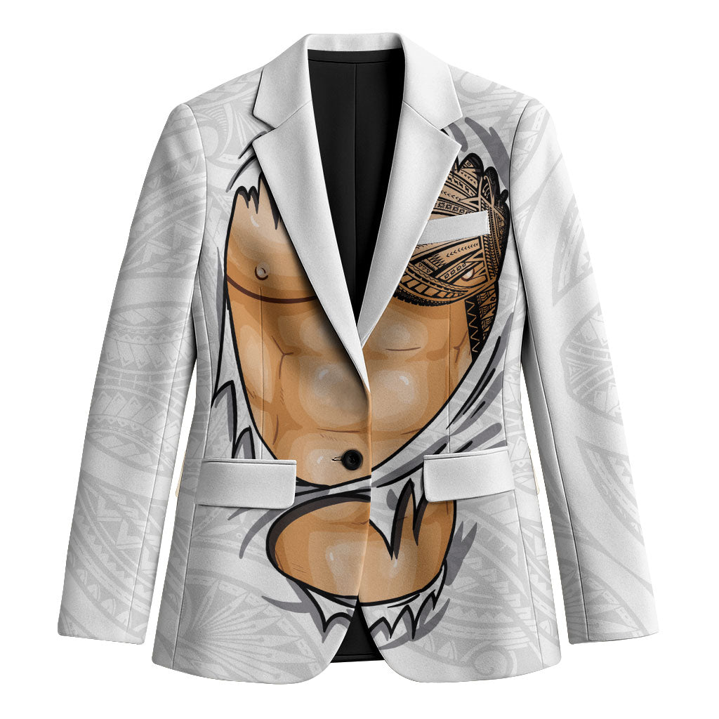 Samoan Tatau Blazer Tattoo Reveal Effect